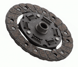 (B3) - Clutch disc with 6 springs damper D=100 mm