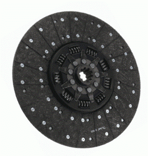 (B16) - Clutch disc with 9 springs damper D=210 mm and pressure levers