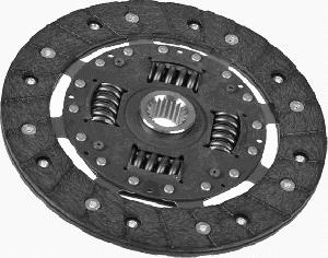 (BL5) - Clutch disc with 4 springs damper D=110 mm with cushion segments