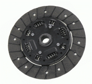 Clutch disc with predamper